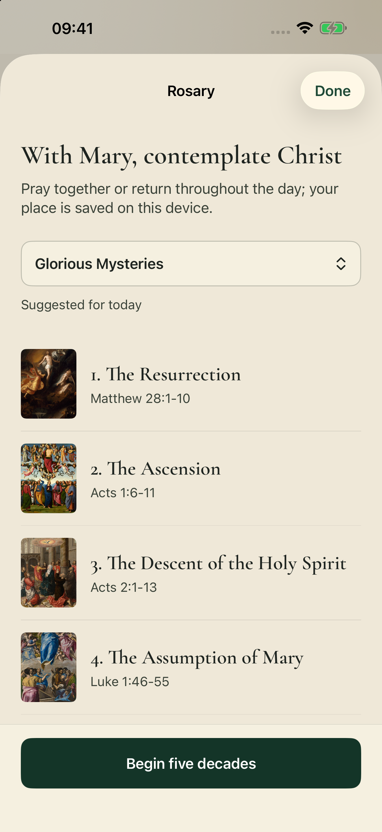 Ignis 2.1: Pray the Rosary
